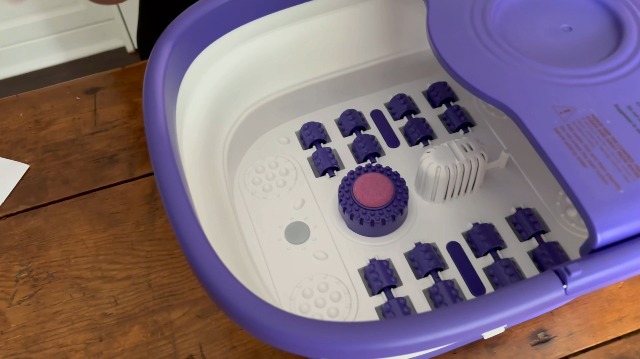 Amazon.com: KNQZE Collapsible Foot Spa with Heat, Remote Control